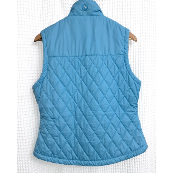 Marmot Women's Kitzbuhel Quilted Vest Powder Blue Sz Medium - Picture 2 of 9